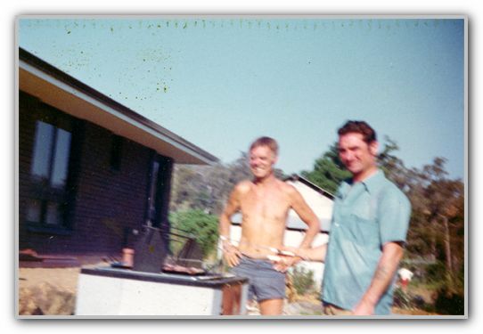 Dad & friend